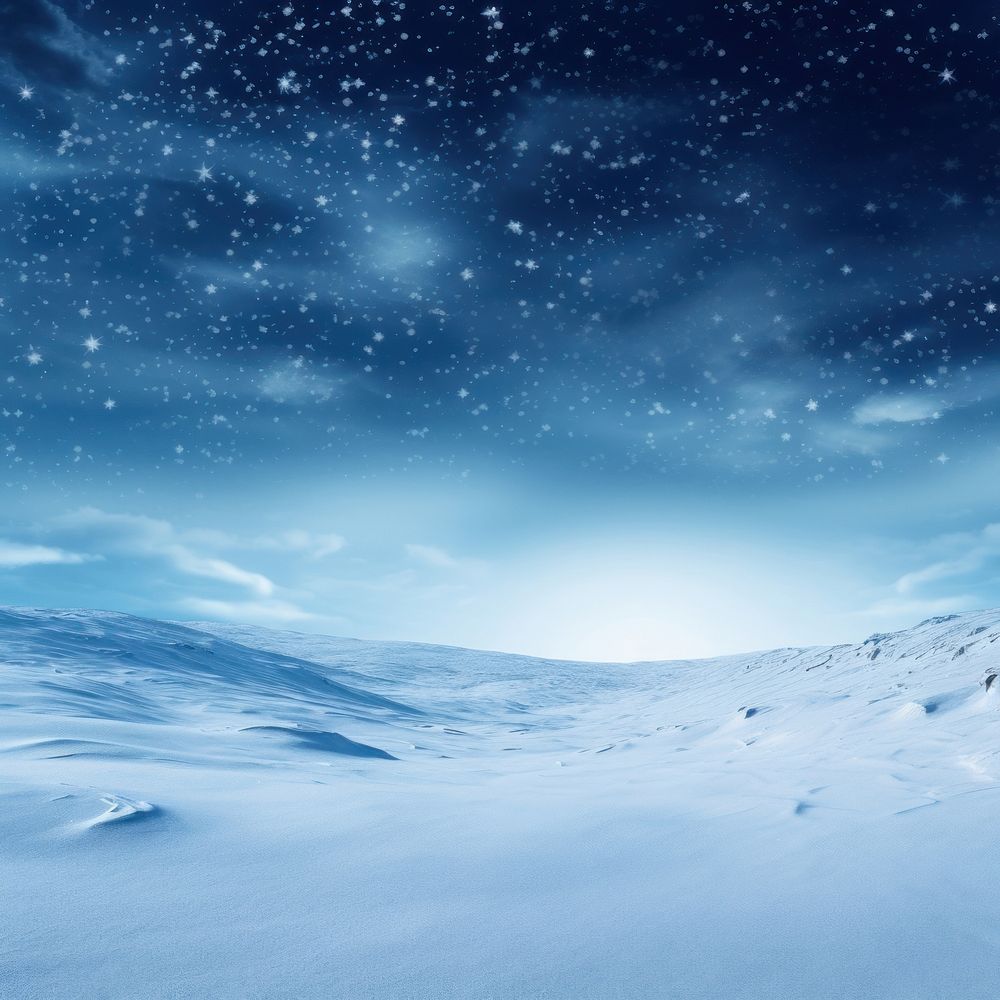 Winter snow backgrounds landscape. AI generated Image by rawpixel.