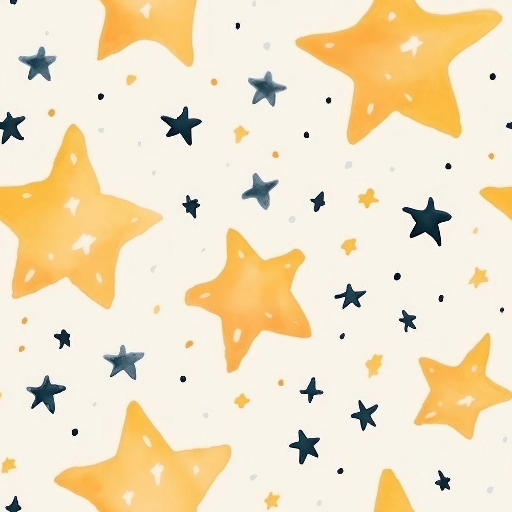 Star confetti pattern paper. AI generated Image by rawpixel.