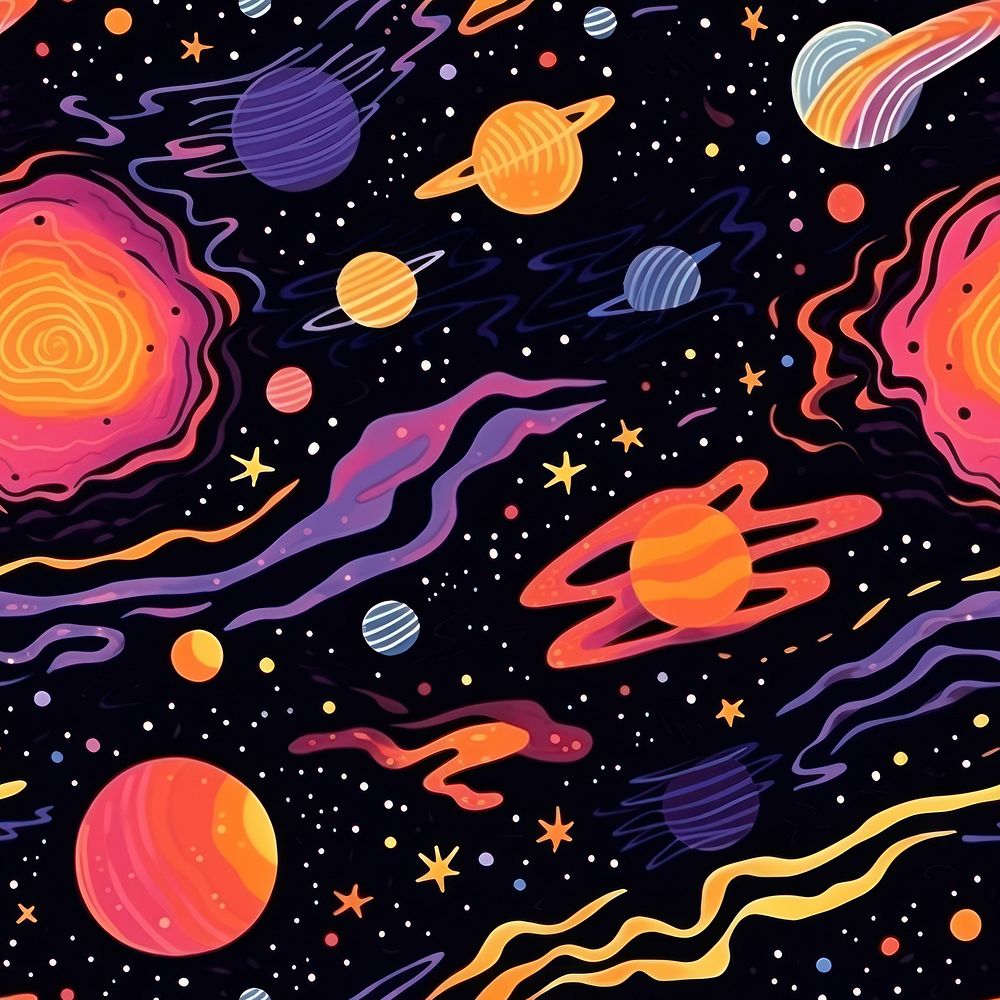 Galaxy pattern astronomy universe. AI generated Image by rawpixel.