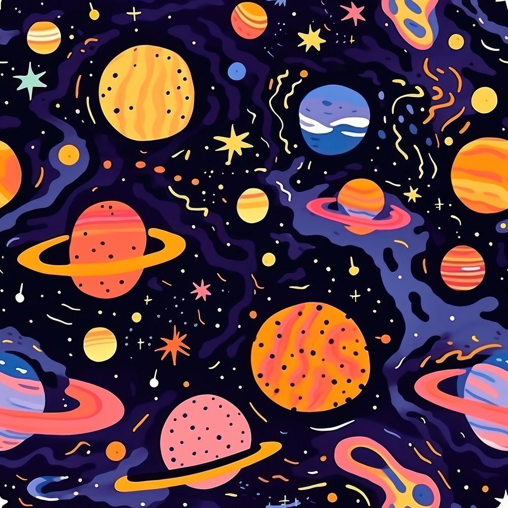 Galaxy pattern backgrounds astronomy. AI generated Image by rawpixel.