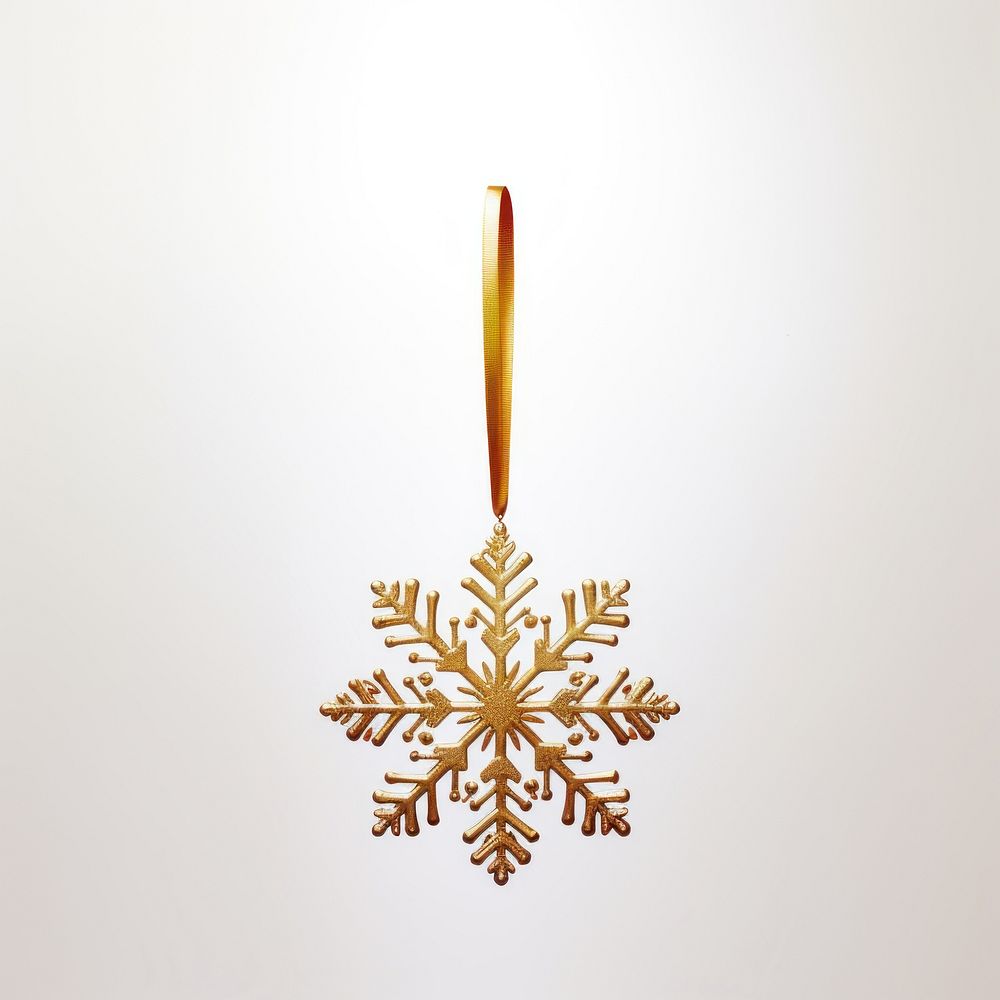 Plastic glitter snowflake ornament christmas celebration accessories. AI generated Image by rawpixel.