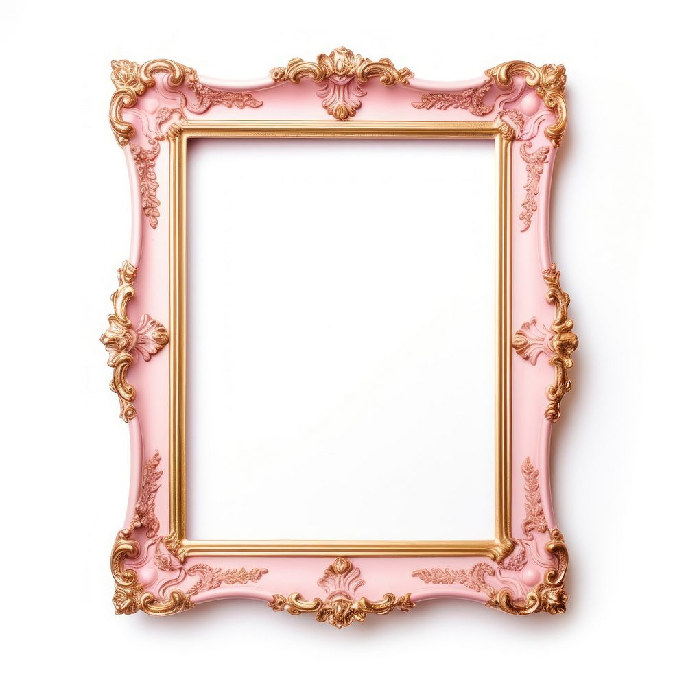 Rectangle rectangle frame white background. AI generated Image by rawpixel.