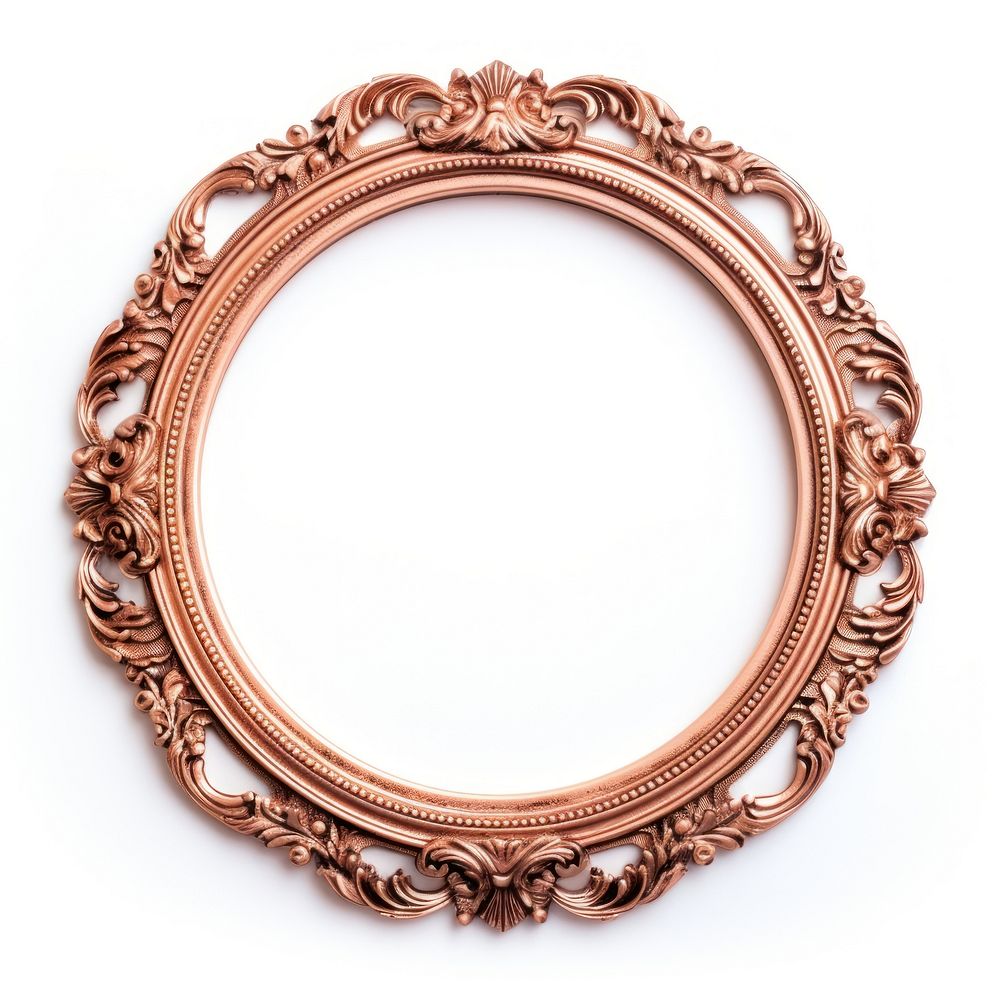 Rose gold Circle jewelry circle locket. AI generated Image by rawpixel.