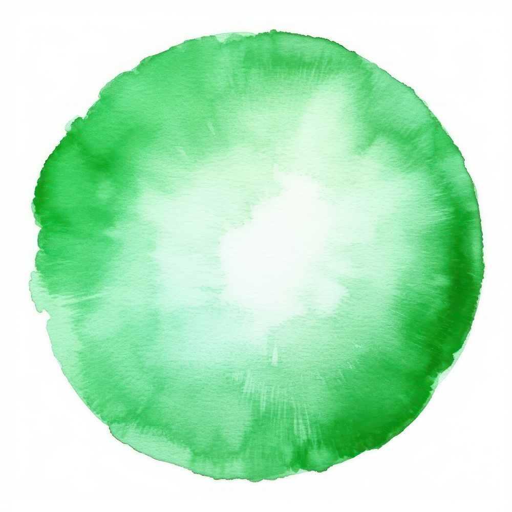 Circle green backgrounds shape white background. AI generated Image by rawpixel.