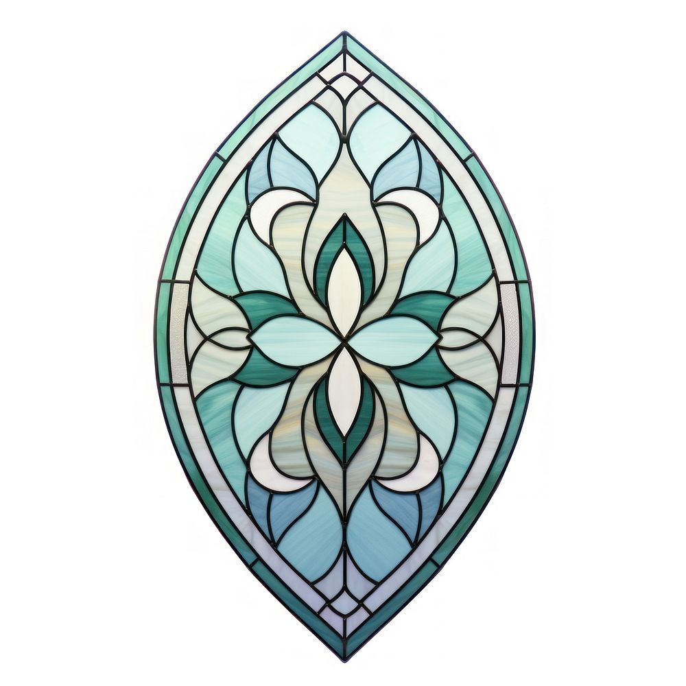 Glass Jasmine art shape white background. AI generated Image by rawpixel.