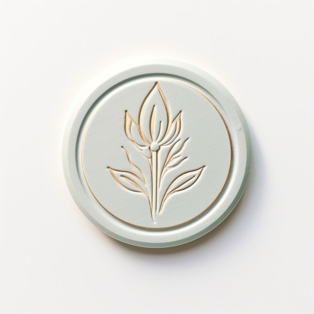 Flower locket white background accessories. AI generated Image by rawpixel.