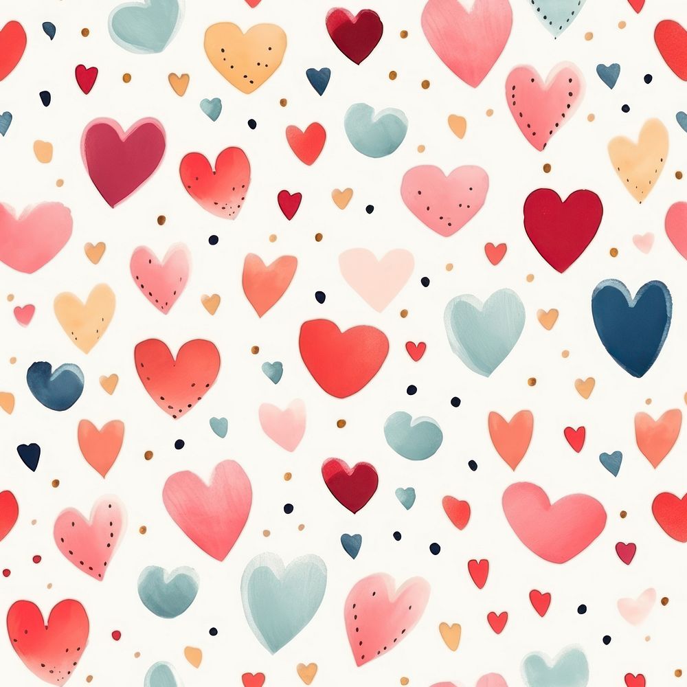 Love backgrounds pattern love. AI generated Image by rawpixel.
