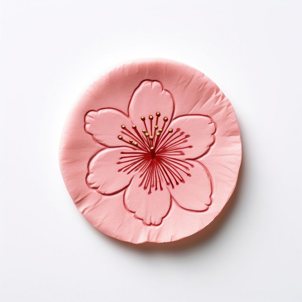 Sakura flower plate petal. AI generated Image by rawpixel.