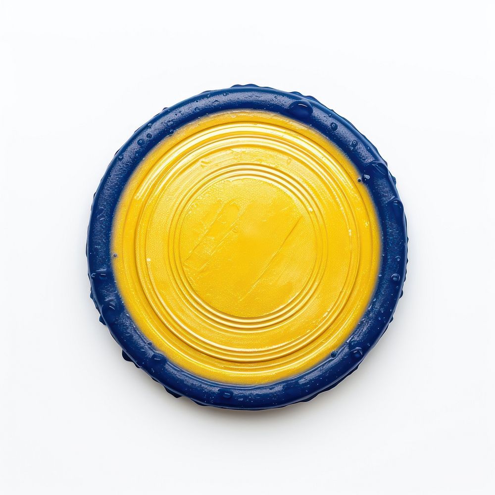 Yellow blue white background dishware. AI generated Image by rawpixel.