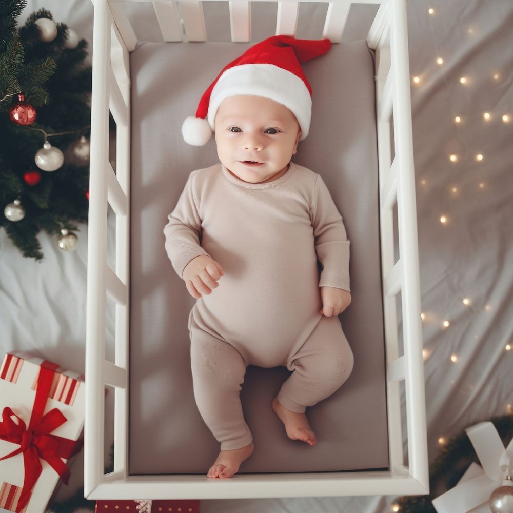 Crib baby celebration furniture. AI generated Image by rawpixel.