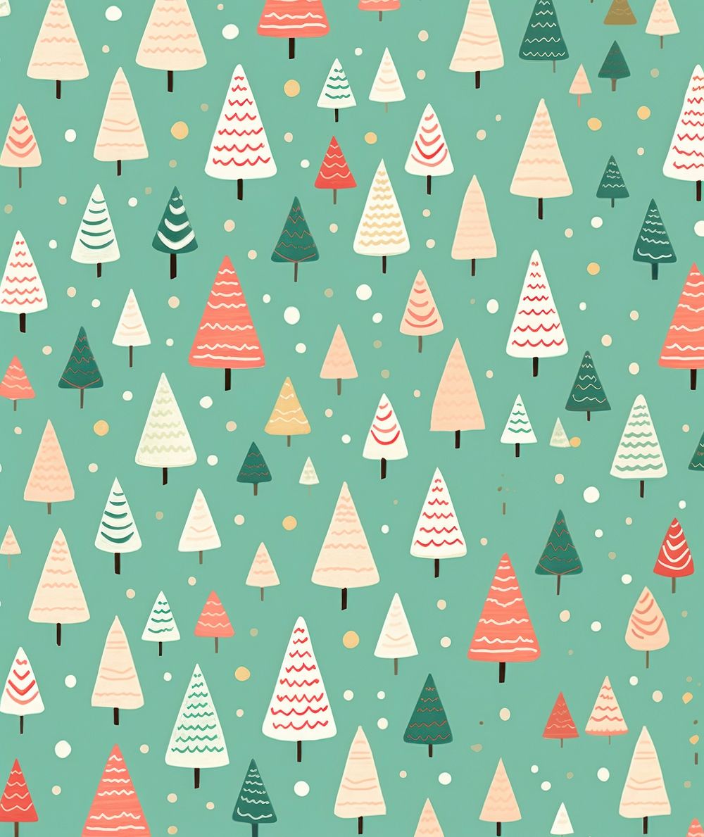 Festive christmas pattern backgrounds celebration. AI generated Image by rawpixel.