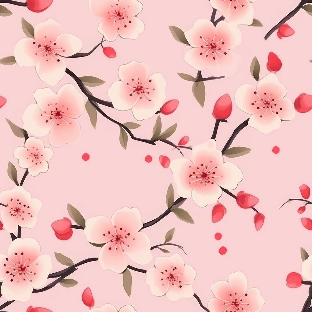 Sakura backgrounds wallpaper blossom. | Premium Photo Illustration ...