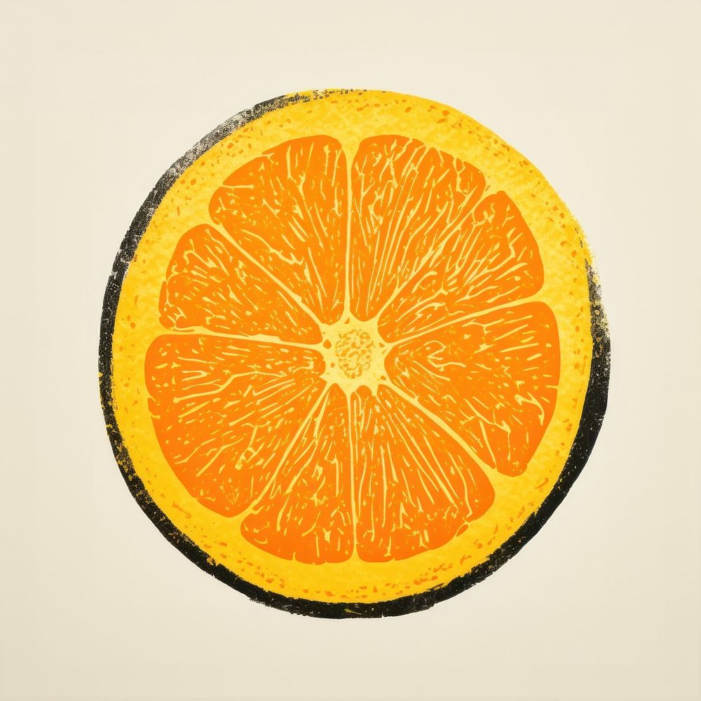 Breakfast grapefruit yellow orange. AI generated Image by rawpixel.