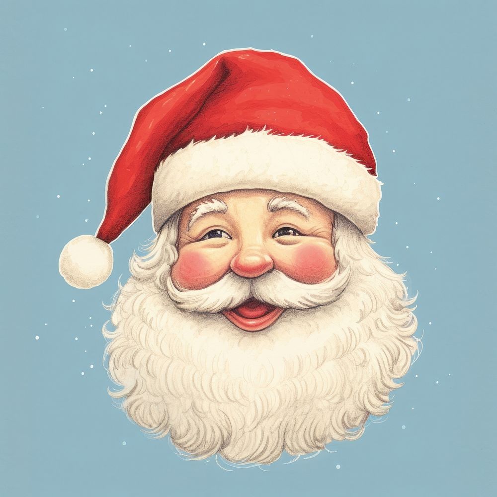 Portrait baby representation santa claus. AI generated Image by rawpixel.