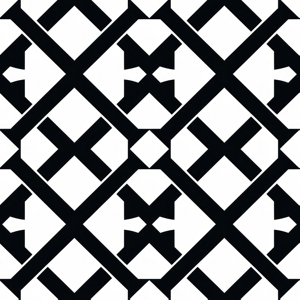 Geometric patterns white black backgrounds. AI generated Image by rawpixel.