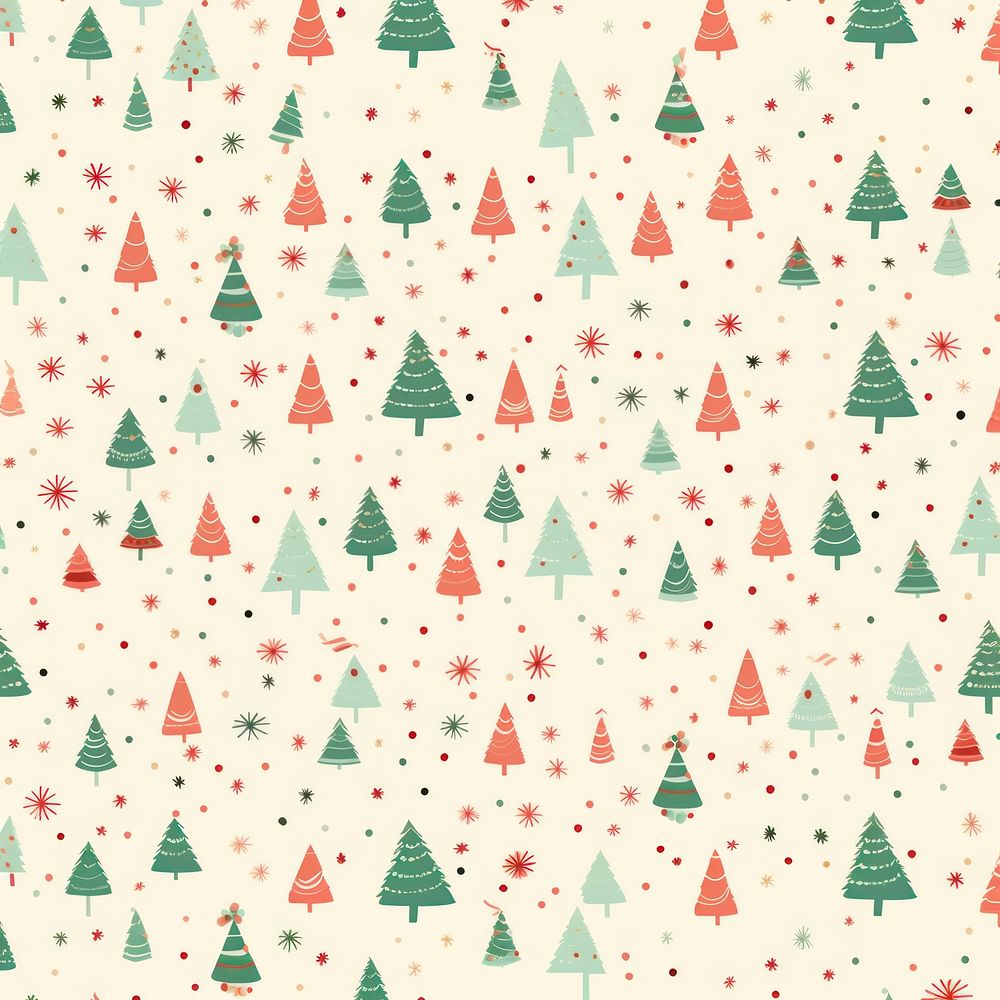 Pattern backgrounds christmas red. AI generated Image by rawpixel.
