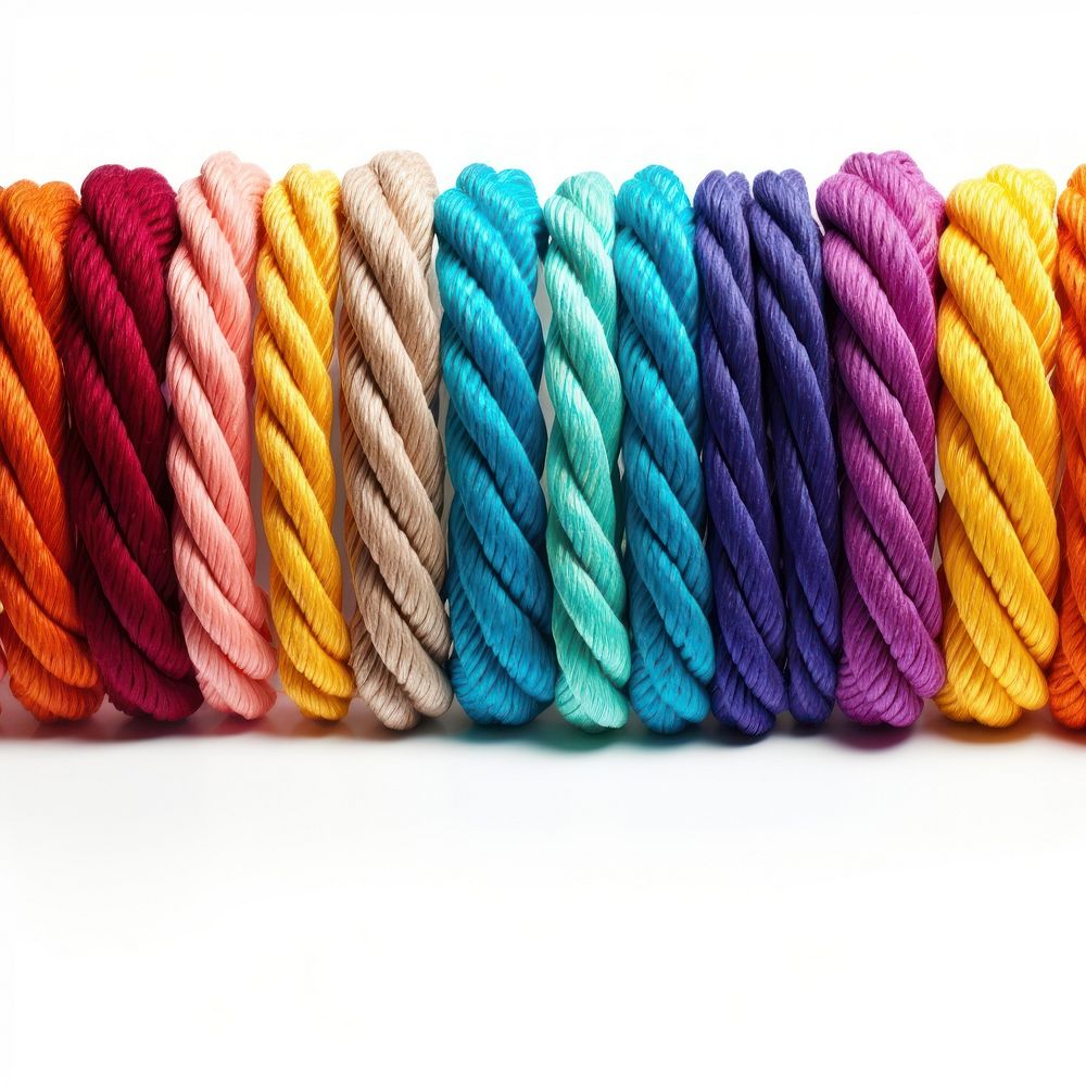 Long colorful ropes arrangement backgrounds creativity. AI generated Image by rawpixel.