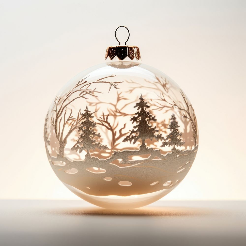 Glass ornaments christmas decorate illuminated celebration accessories. AI generated Image by rawpixel.