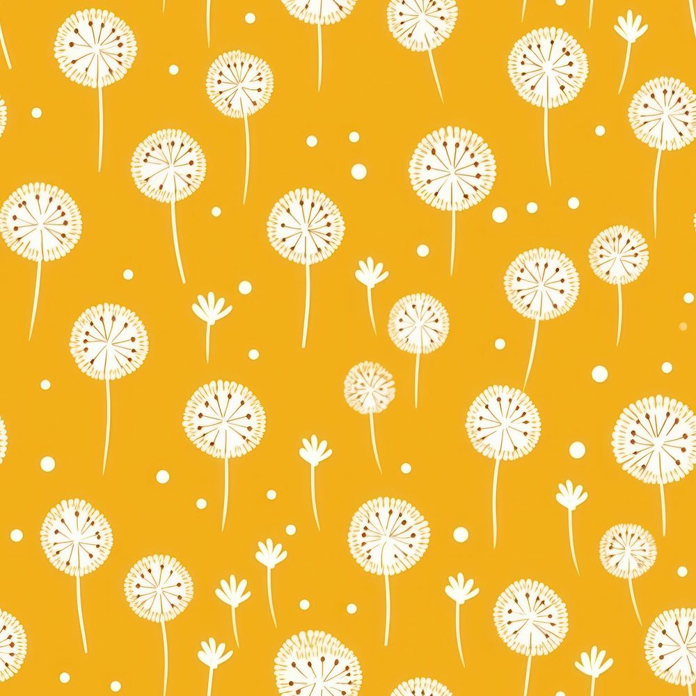 Dandelion pattern backgrounds chandelier. AI generated Image by rawpixel.