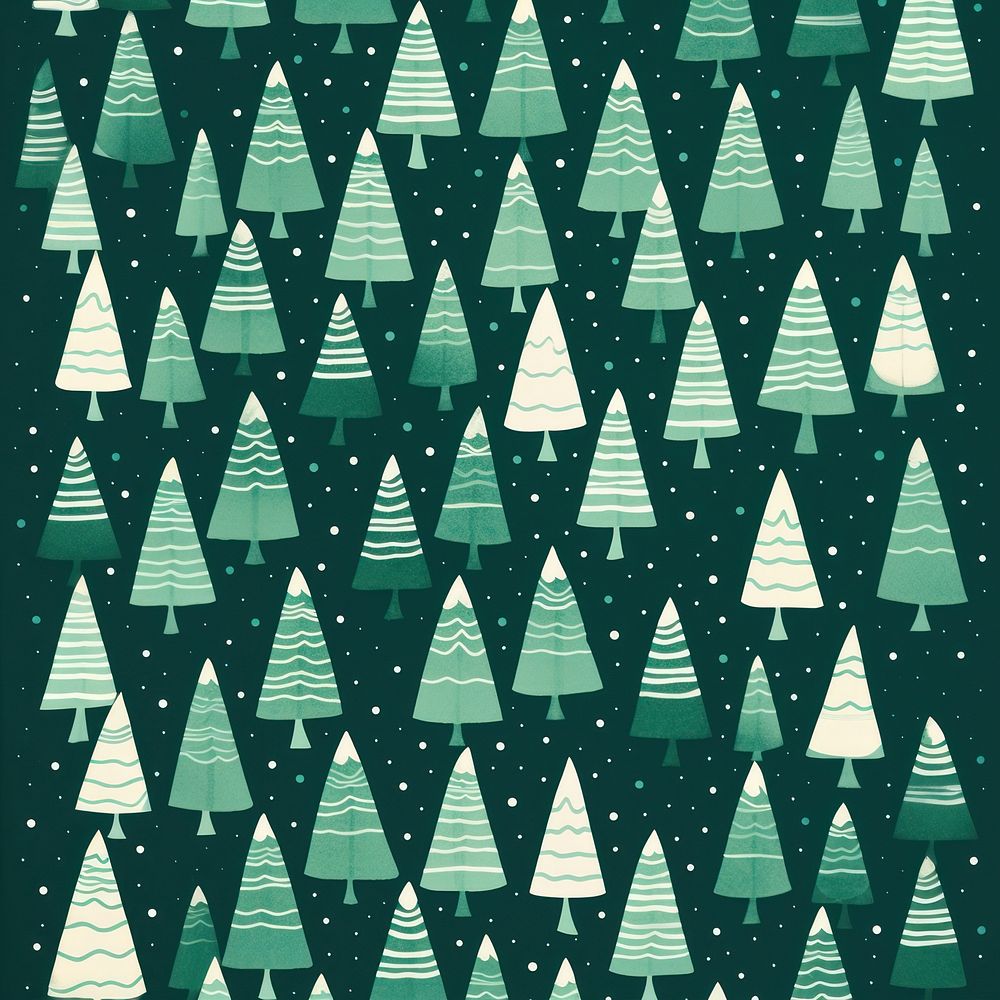 Christmas trees pattern backgrounds christmas | Free Photo Illustration ...