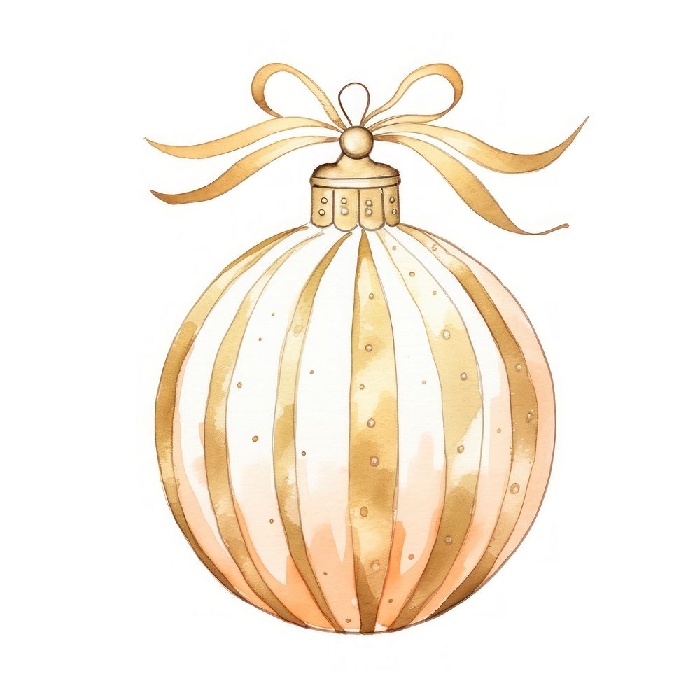 PNG Christmas ornament bauble gold illuminated celebration. AI generated Image by rawpixel.