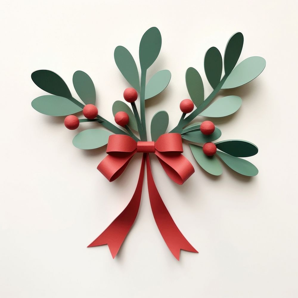 Mistletoe paper plant leaf. AI generated Image by rawpixel.