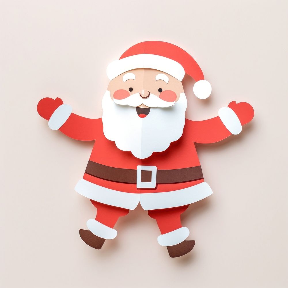Santa Claus toy anthropomorphic representation. AI generated Image by rawpixel.