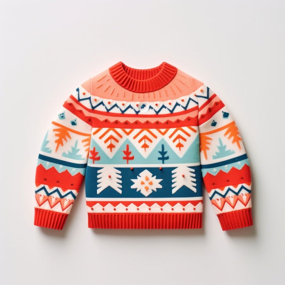 Ugly Sweater sweater sweatshirt craft. AI generated Image by rawpixel.