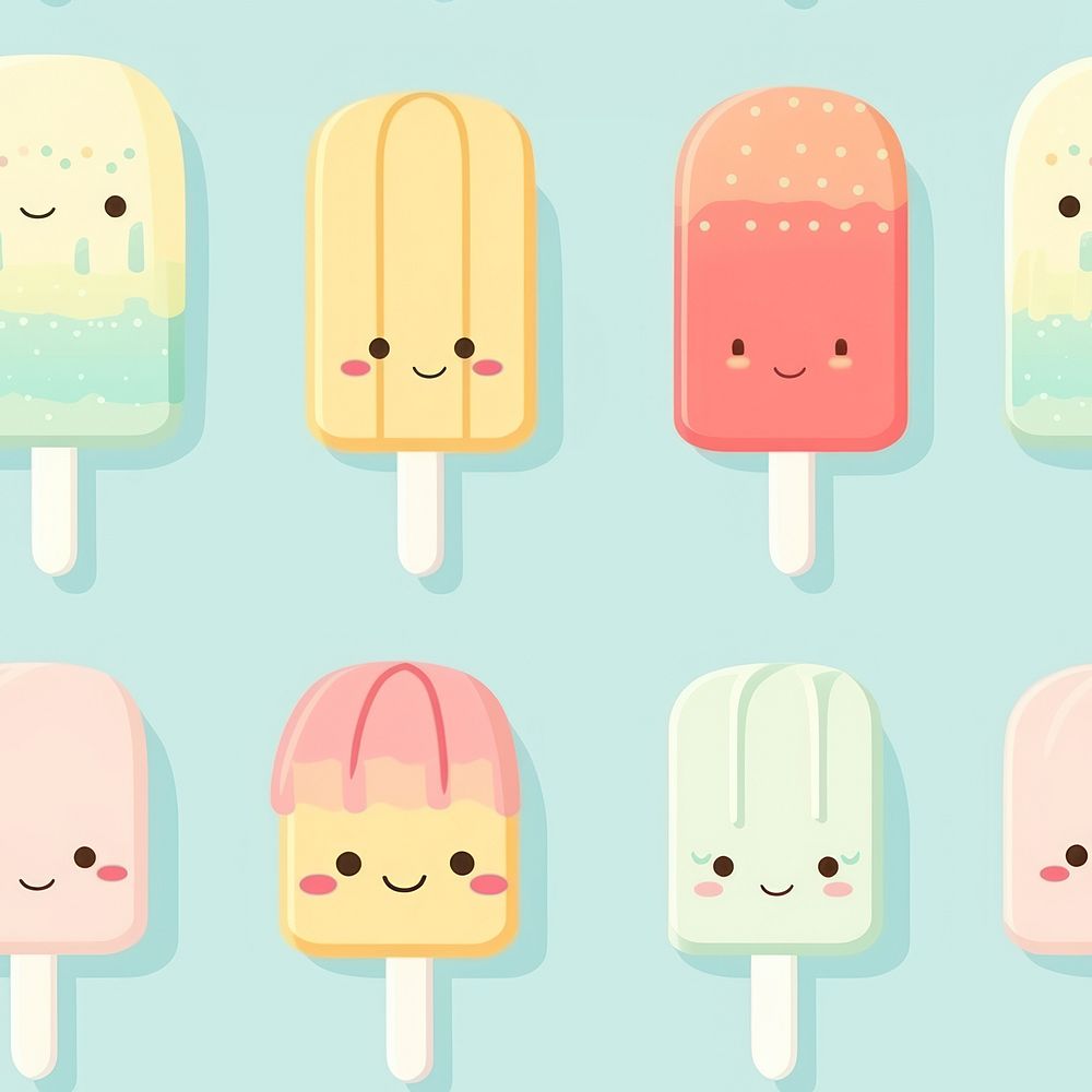 Dessert cartoon food variation. AI generated Image by rawpixel.