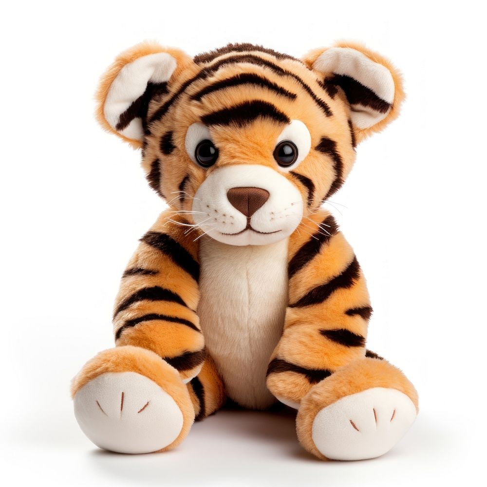 Cute tiger animal wildlife mammal. AI generated Image by rawpixel.