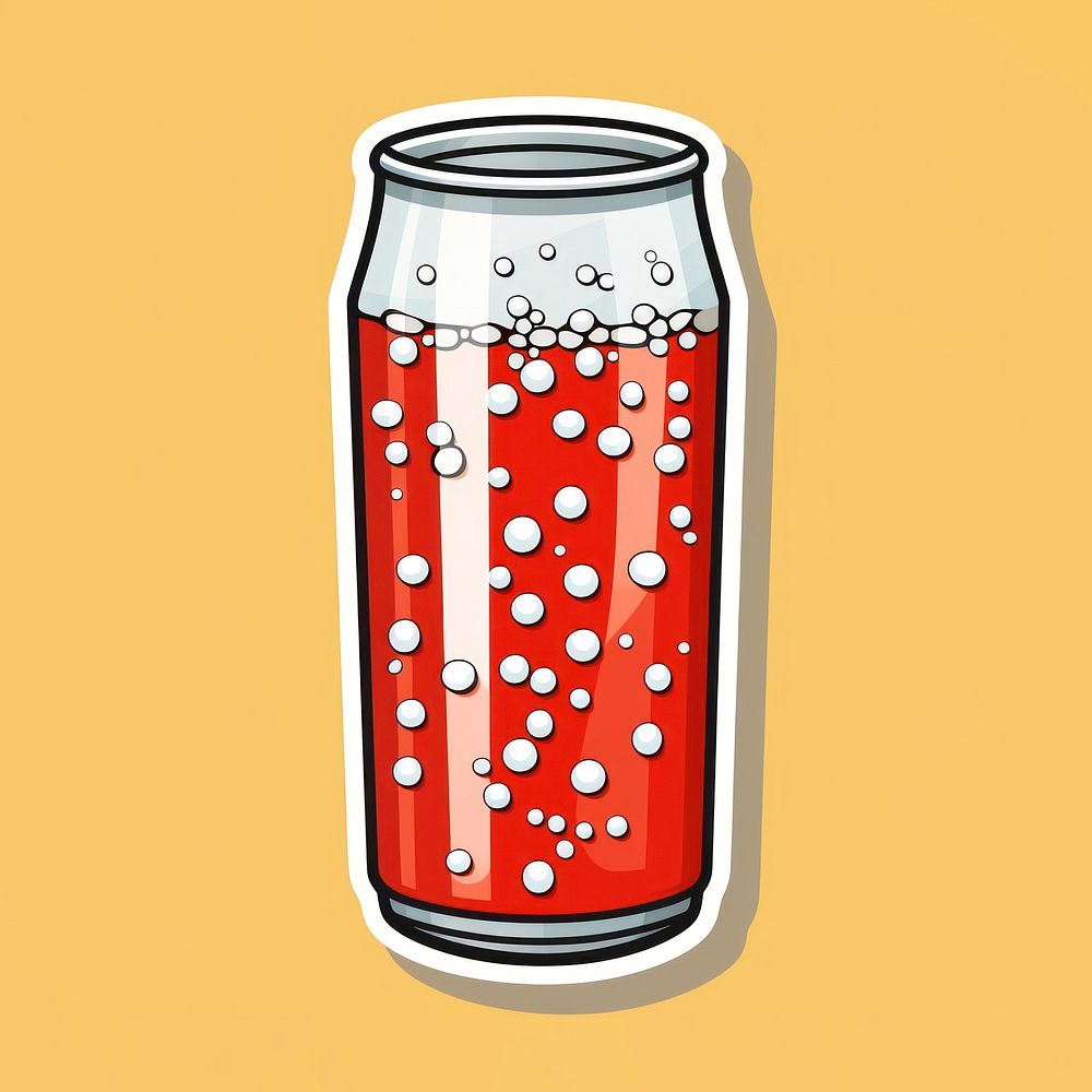 Soda drink refreshment container. AI generated Image by rawpixel.