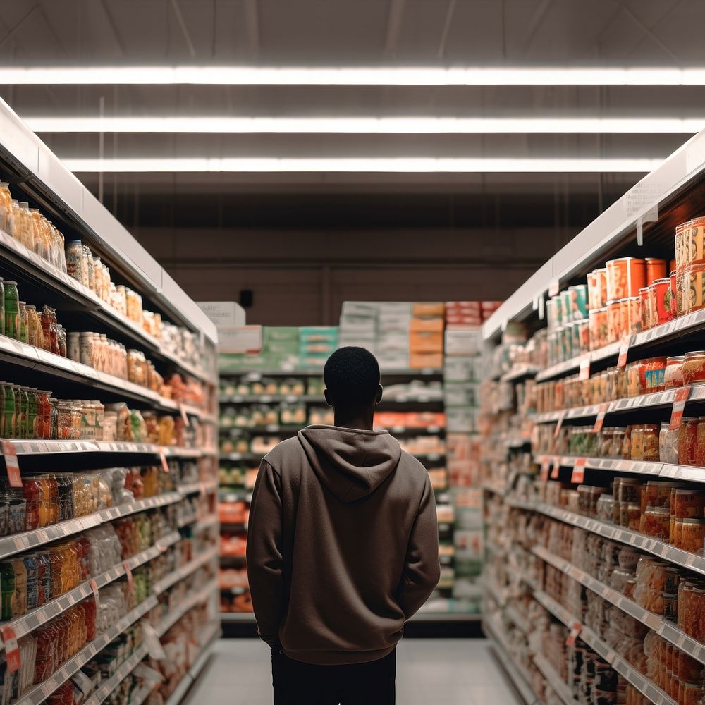 Supermarket. AI generated Image by rawpixel.