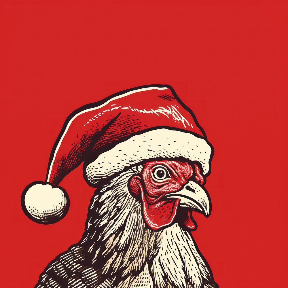 Turkey chicken animal bird representation. Free Photo Illustration