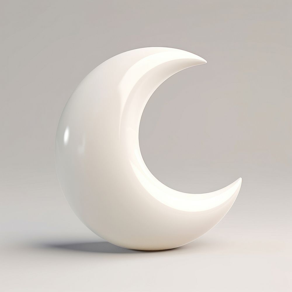 Moon astronomy furniture sculpture. AI generated Image by rawpixel.