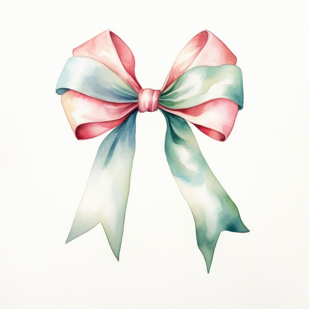 Christmas ribbon paper celebration accessories. AI generated Image by rawpixel.