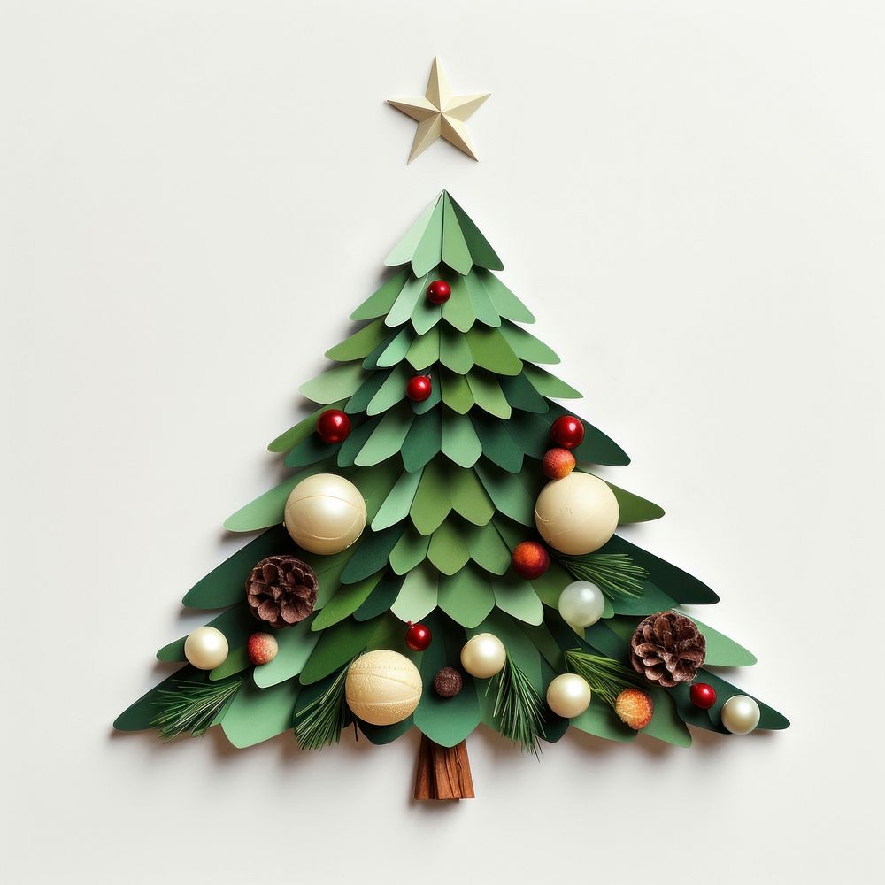 A christmas tree anticipation celebration decoration. AI generated Image by rawpixel.