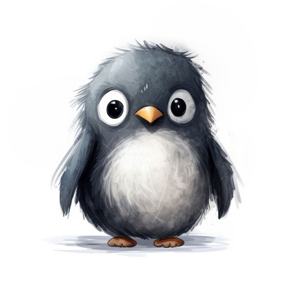 Cute penguin animal bird beak. AI generated Image by rawpixel.