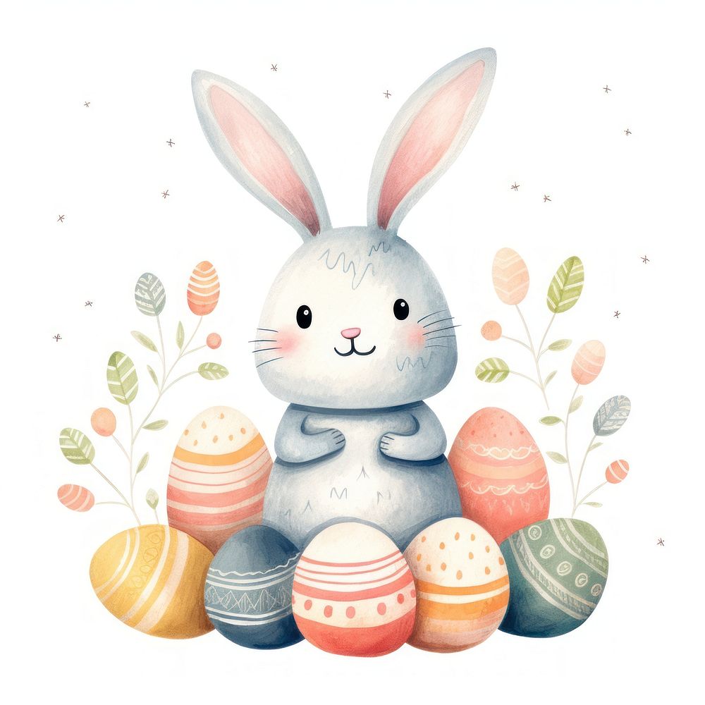 Egg animal easter cute. AI generated Image by rawpixel.