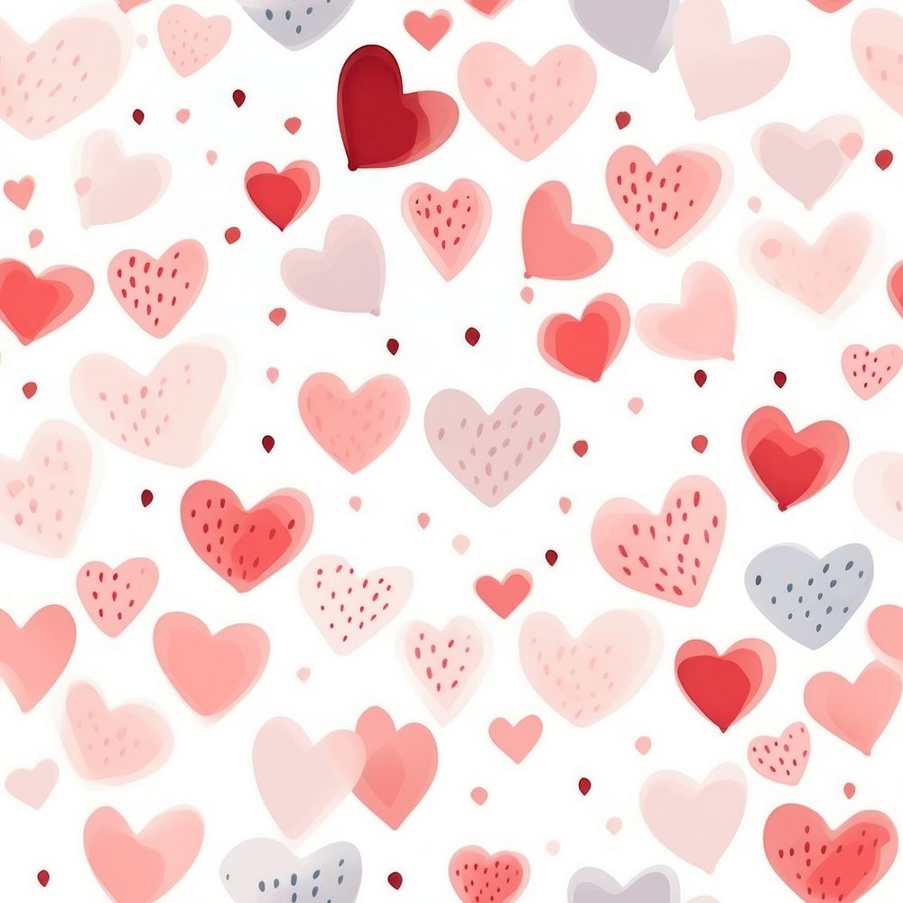 Heart backgrounds pattern petal. 