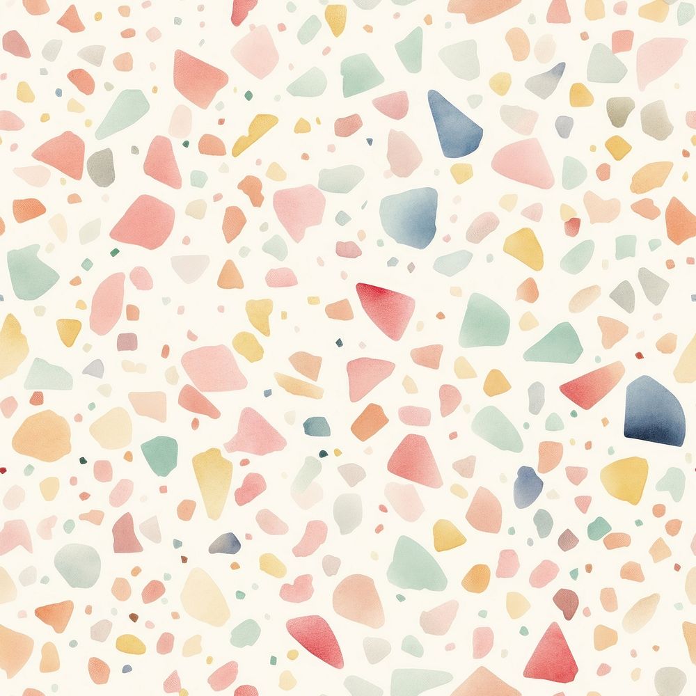 Terrazzo pastel pattern confetti paper. AI generated Image by rawpixel.