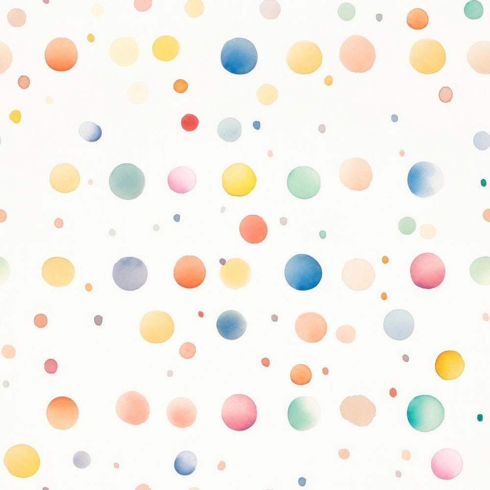 Polka dot pastel pattern confetti paper. AI generated Image by rawpixel.