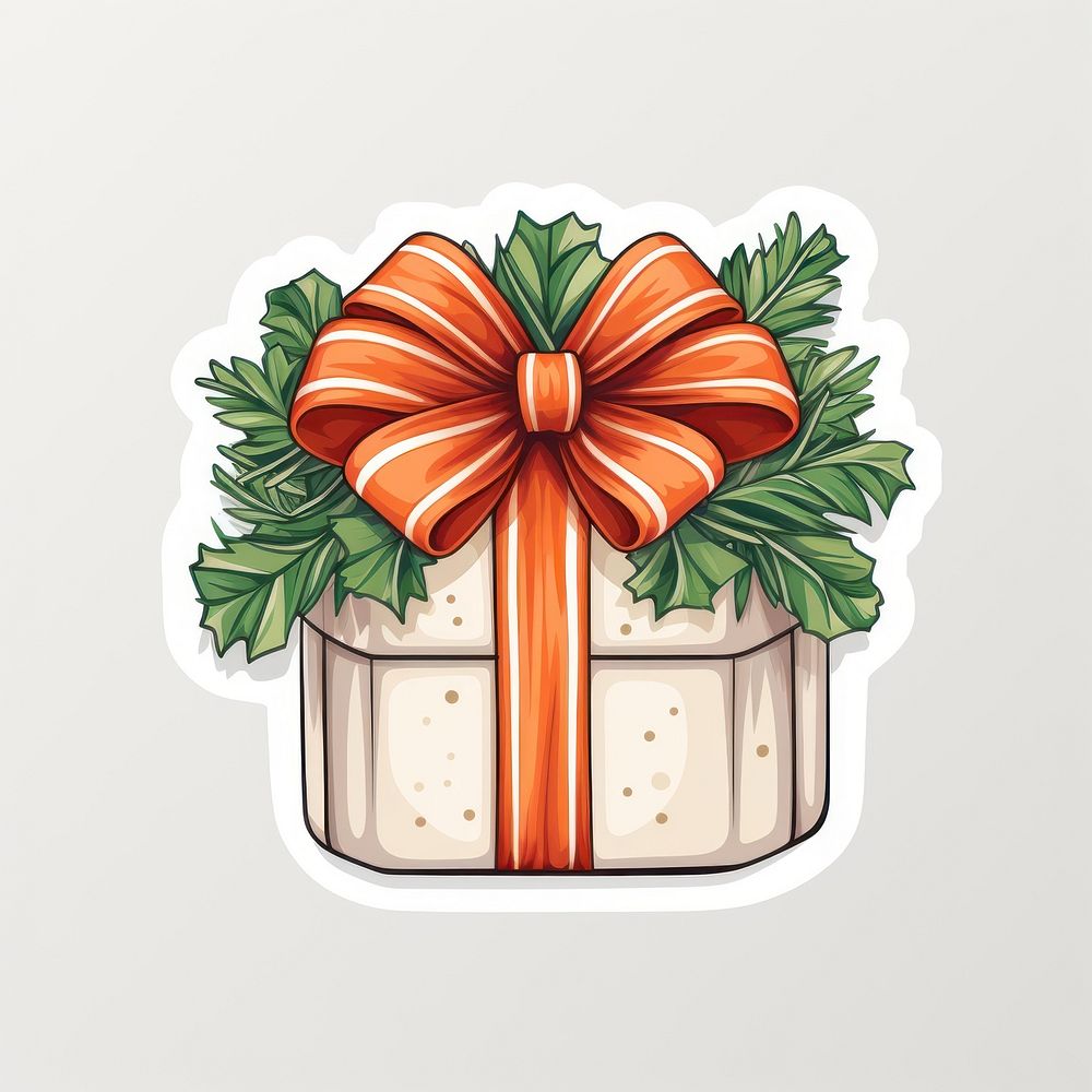 Christmas gift box celebration decoration rosemary. AI generated Image by rawpixel.