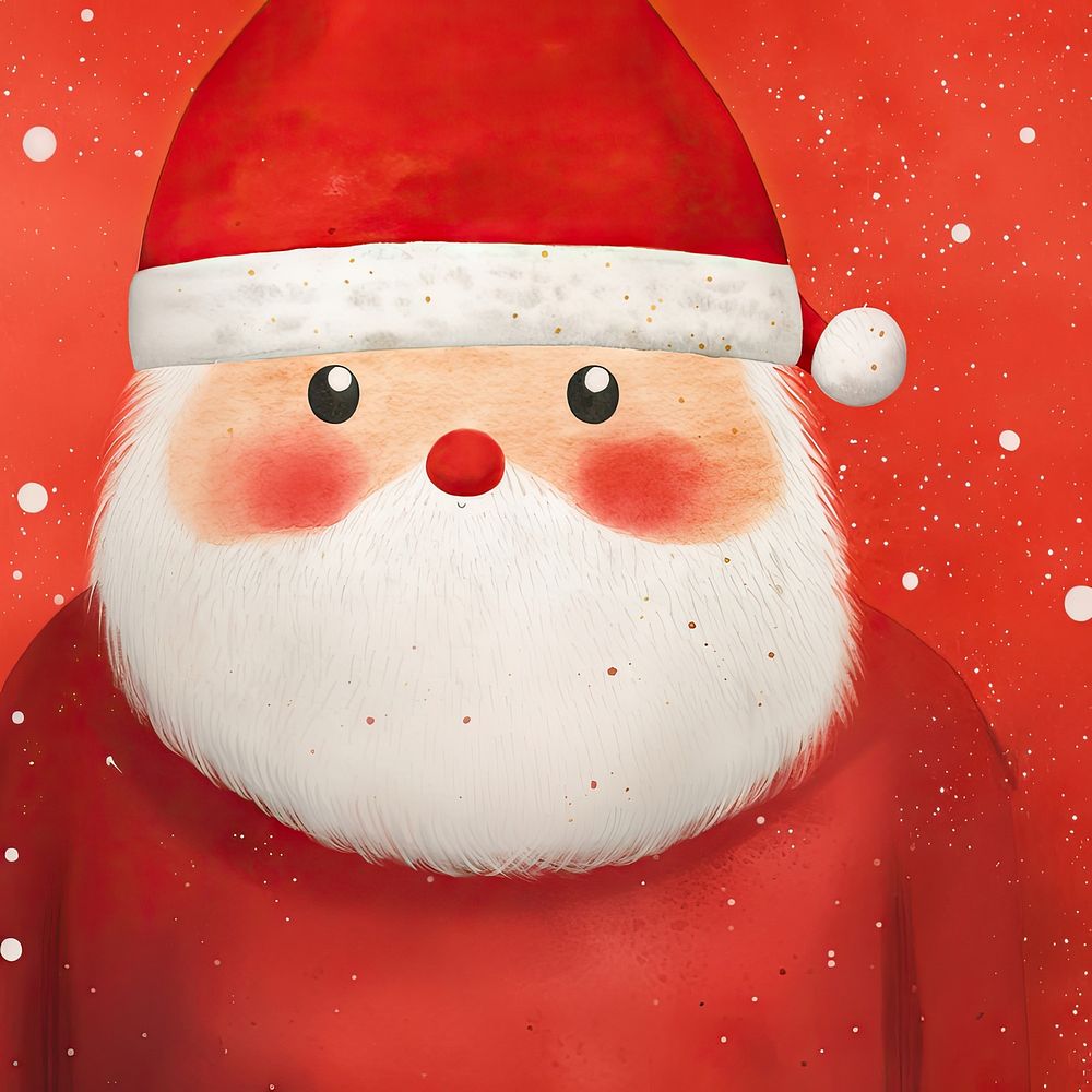 Santa claus snowman winter representation. AI generated Image by rawpixel.
