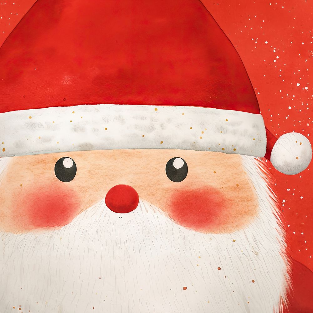 Santa claus snowman celebration backgrounds. AI generated Image by rawpixel.