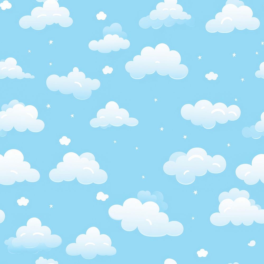 Cloud pattern backgrounds wallpaper. AI generated Image by rawpixel.