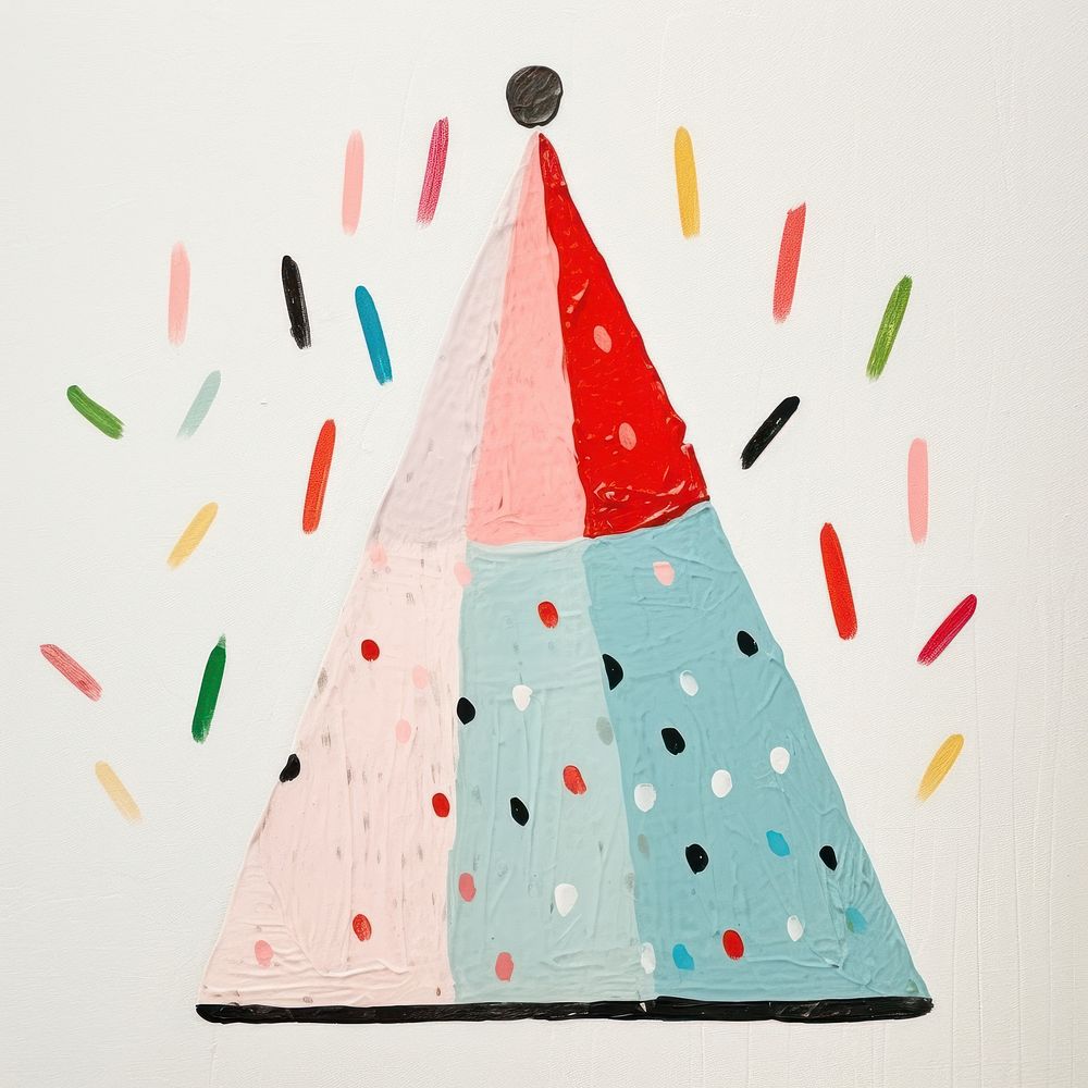 Party hat celebration creativity clothing. AI generated Image by rawpixel.