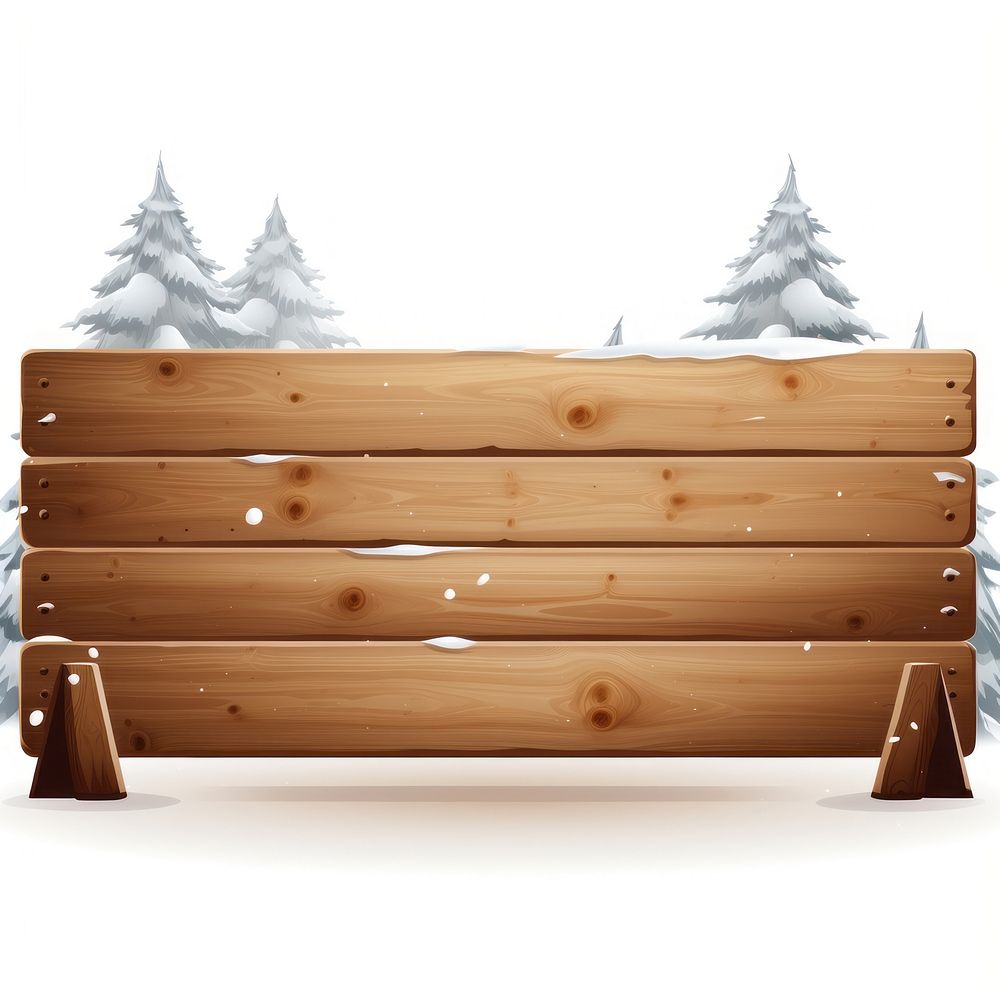 Christmas wooden signboad christmas furniture white. AI generated Image by rawpixel.