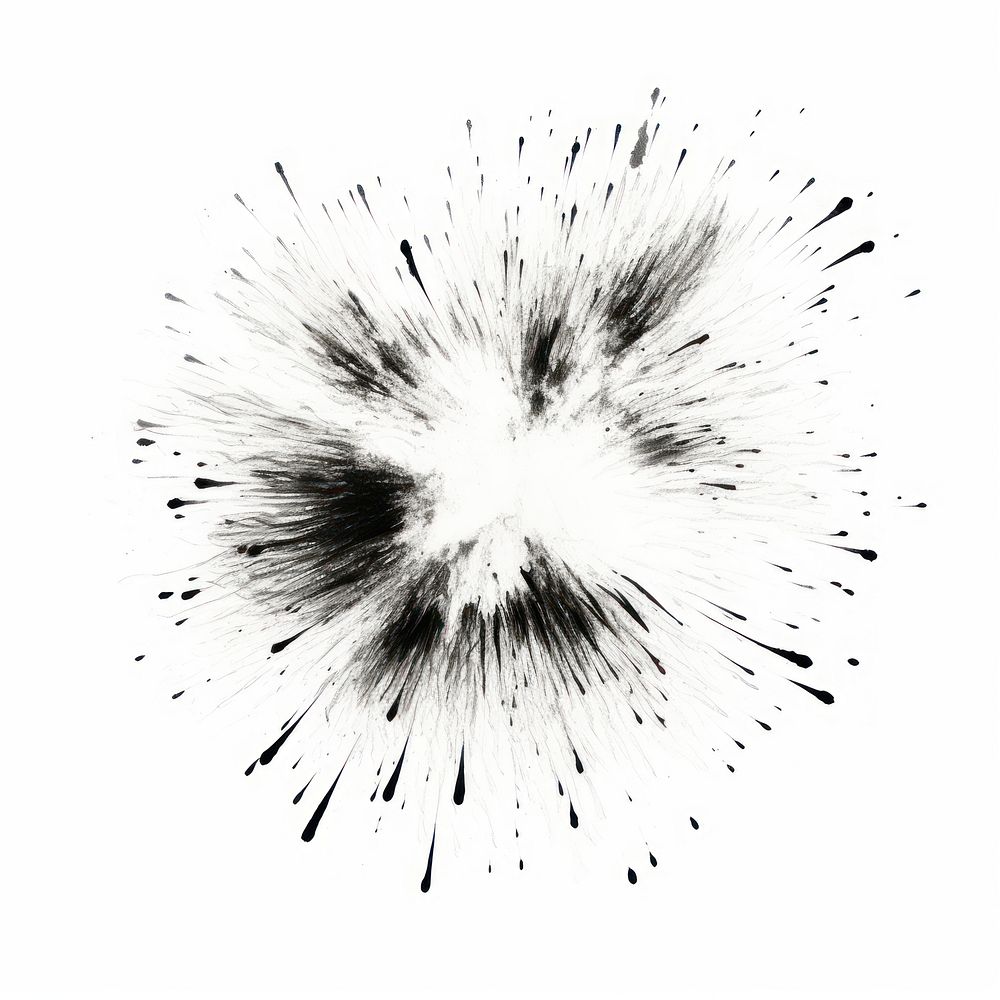 Fireworks backgrounds drawing sketch. AI generated Image by rawpixel.