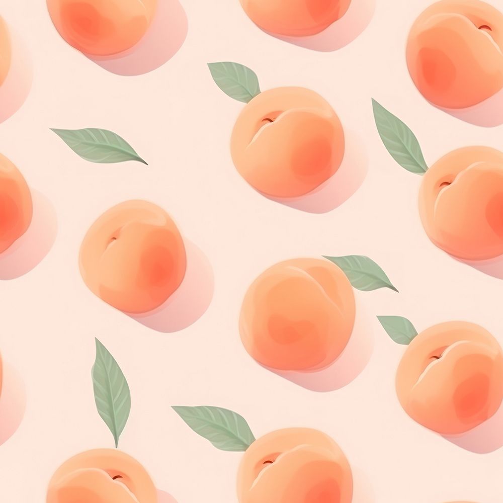 Peach apricot pattern fruit. 