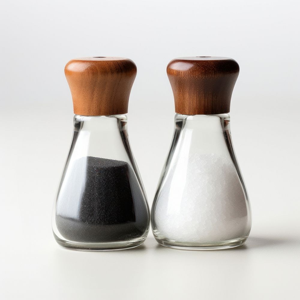 Bottle shaker glass wood. AI generated Image by rawpixel.